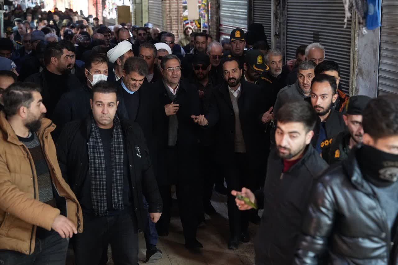 بازدید استاندار آذربایجان‌غربی از اماکن تاریخی شهر خوی + تصاویر