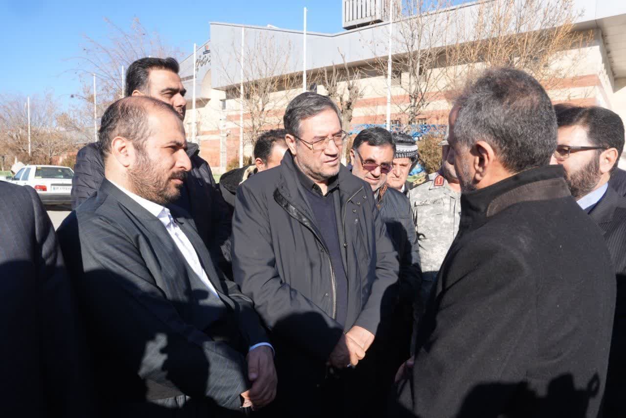 آلبوم تصویری / بازدید استاندار آذربایجانغربی از پایانه مرزی تمرچین