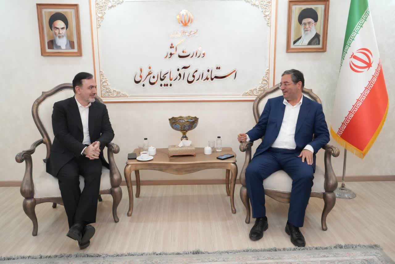 دیدار مدیرعامل صندوق ضمانت صادرات ایران با استاندار آذربایجانغربی + تصاویر