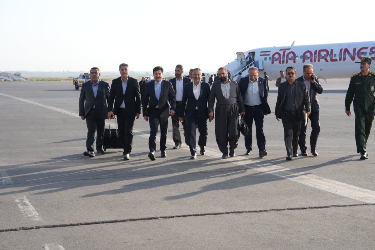 آغاز سفر معاون رئیسجمهور به آذربایجانغربی + تصاویر
