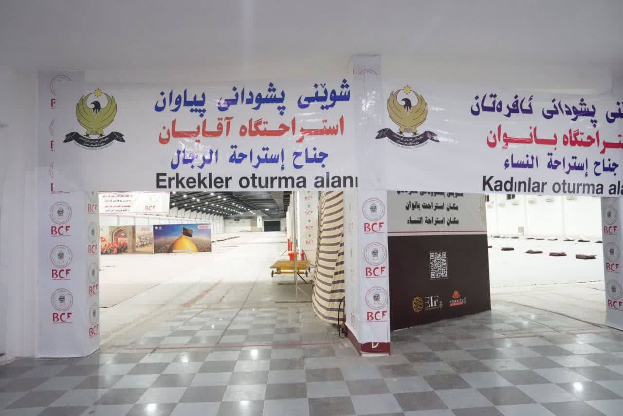 بازدید استانداران آذربایجانغربی و اربیل اقلیم کردستان عراق از سالن نمایشگاه بینالمللی اربیل + تصاویر