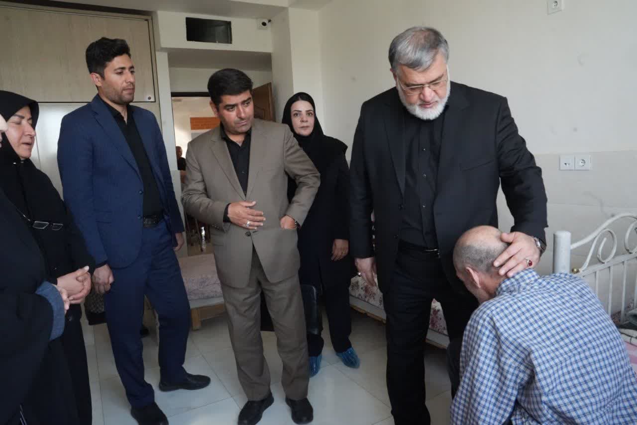 آلبوم تصویری / حضور استاندار آذربایجان غربی در مرکز توانبخشی و نگهداری سالمندان محسنین ارومیه