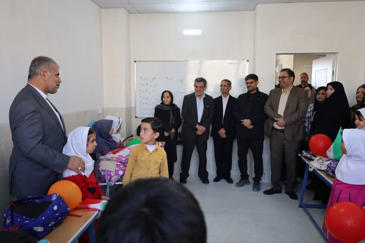 بهرهبرداری از دبستان 3 کلاسه خیرساز در روستای تَبَت ارومیه + تصاویر