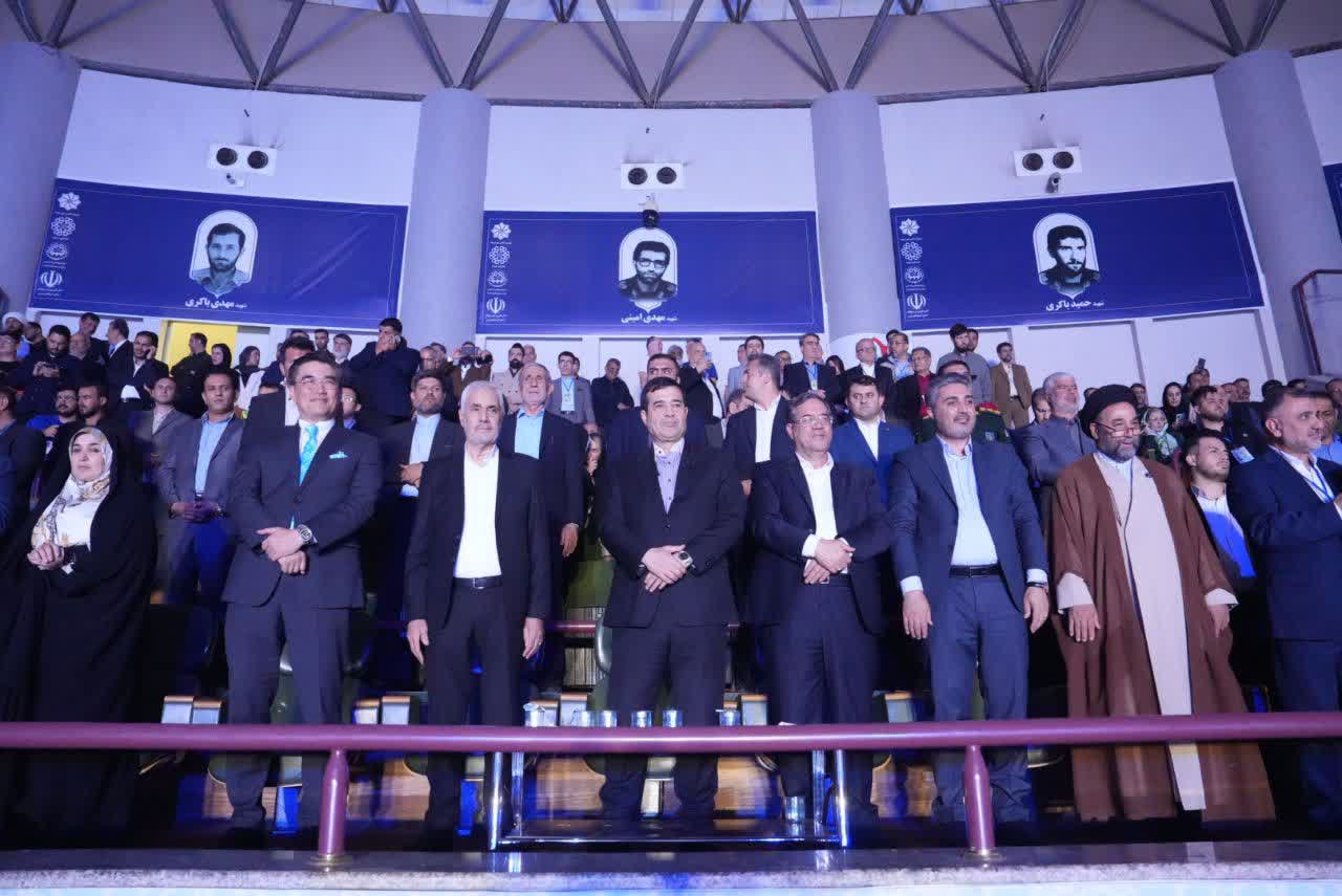 برگزاری مراسم افتتاحیه مسابقات ورزشهای زورخانهای و کشتی پهلوانی قهرمانی آسیا در ارومیه + تصاویر