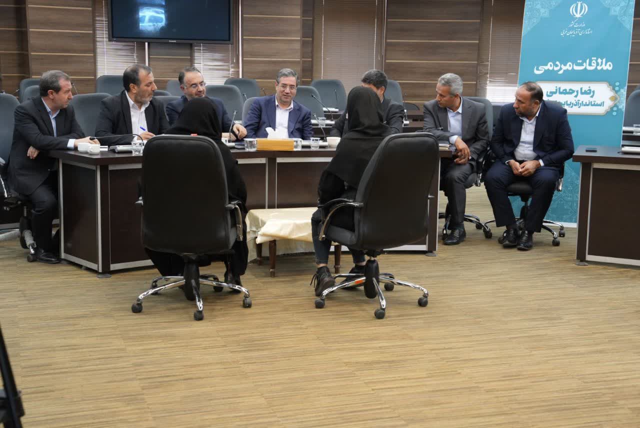 برگزاری ملاقات مردمی استاندار آذربایجانغربی + تصاویر