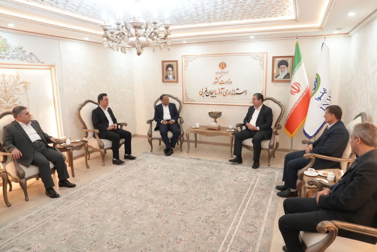 دیدار مدیرعامل بانک تجارت با استاندار آذربایجانغربی + تصاویر