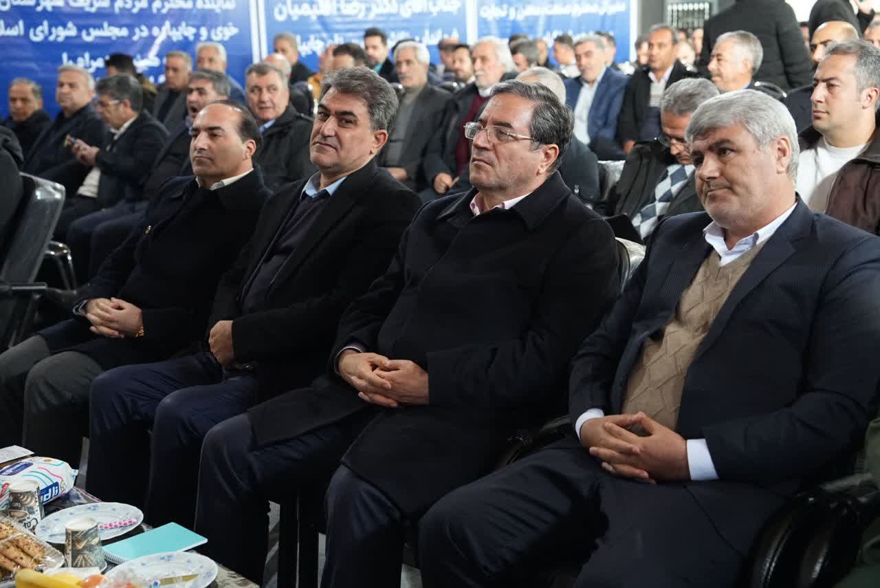 برگزاری آیین افتتاح واحد تولید دستمال مرطوب در چایپاره + تصاویر