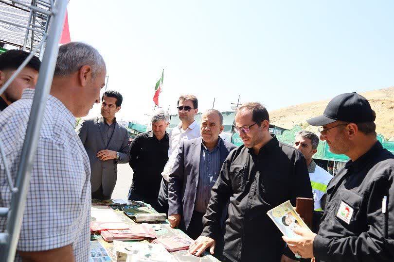 بازدید جانشین ستاد اربعین آذربایجانغربی از مواکب مسیر ارومیه تا تمرچین + تصاویر