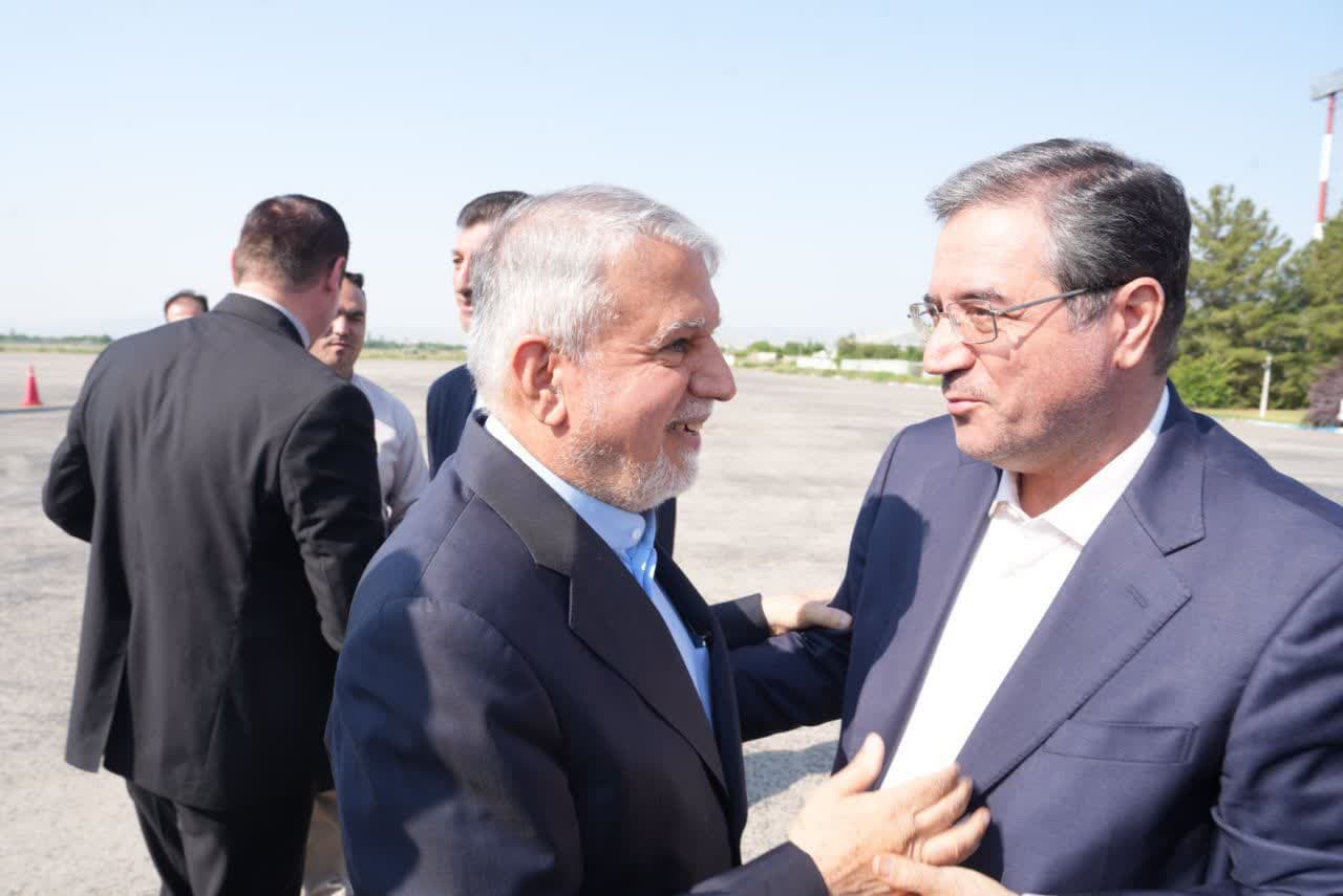 وزیر میراث فرهنگی، گردشگری و صنایعدستی وارد ارومیه شد + تصاویر