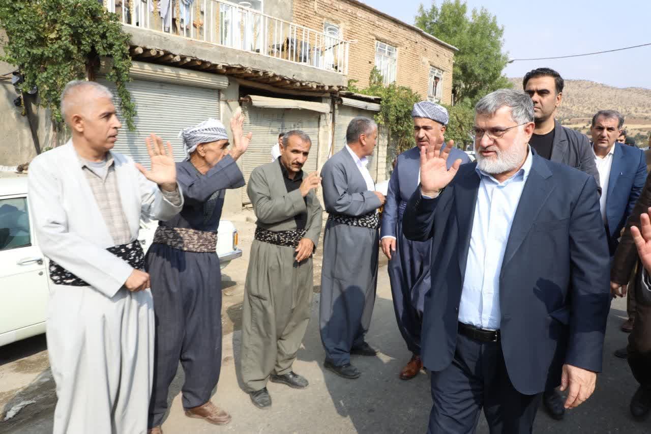 آلبوم تصویری / استقبال صمیمی مردم روستای واوان شهرستان میرآباد از استاندار آذربایجانغربی