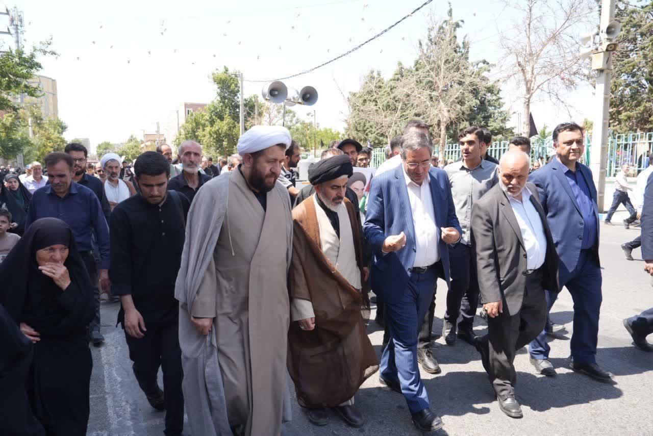 خروش همدلی و ایستادگی در آذربایجانغربی + تصاویر