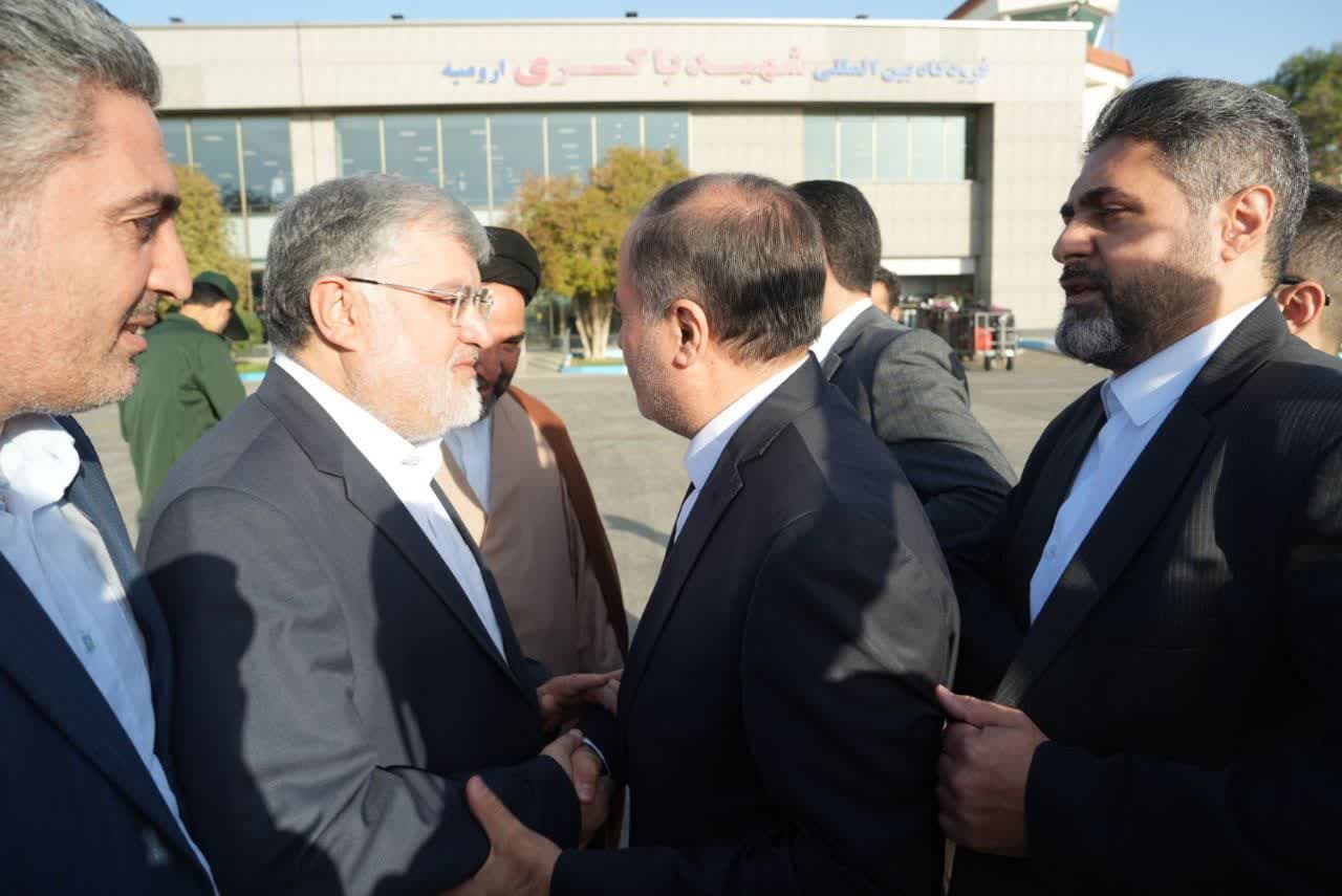 وزیر جهادکشاورزی وارد ارومیه شد