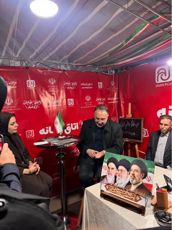 حضور معاون استاندار آذربایجان غربی در موکب جوانان، تشکل ها و سازمانهای مردم نهاد اداره کل ورزش و جوانان استان