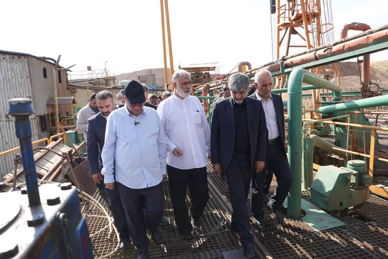 آلبوم تصویری / بازدید استاندار آذربایجانغربی از معدن آقدره شهرستان تکاب