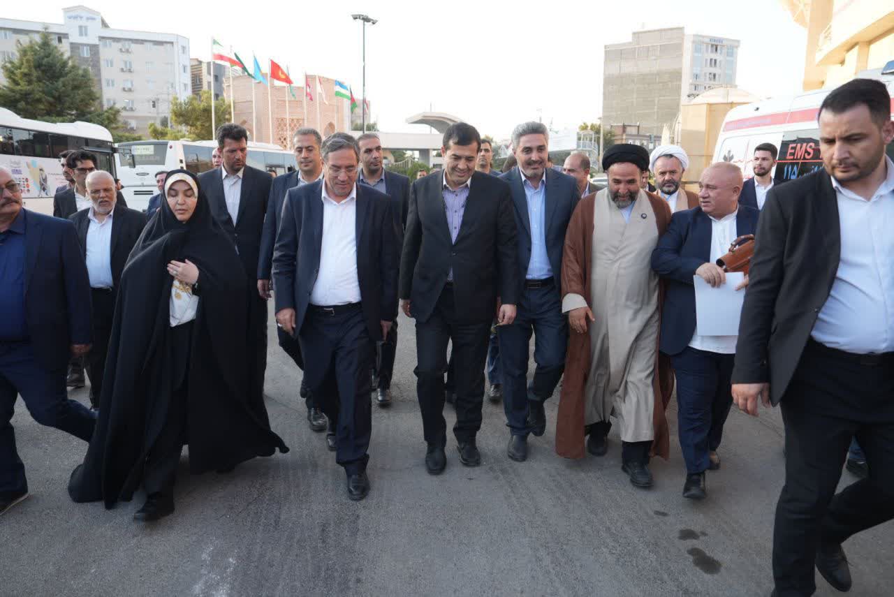 بازدید وزیر ورزش و جوانان از زورخانه در دست ساخت پوریای ولی ارومیه + تصاویر