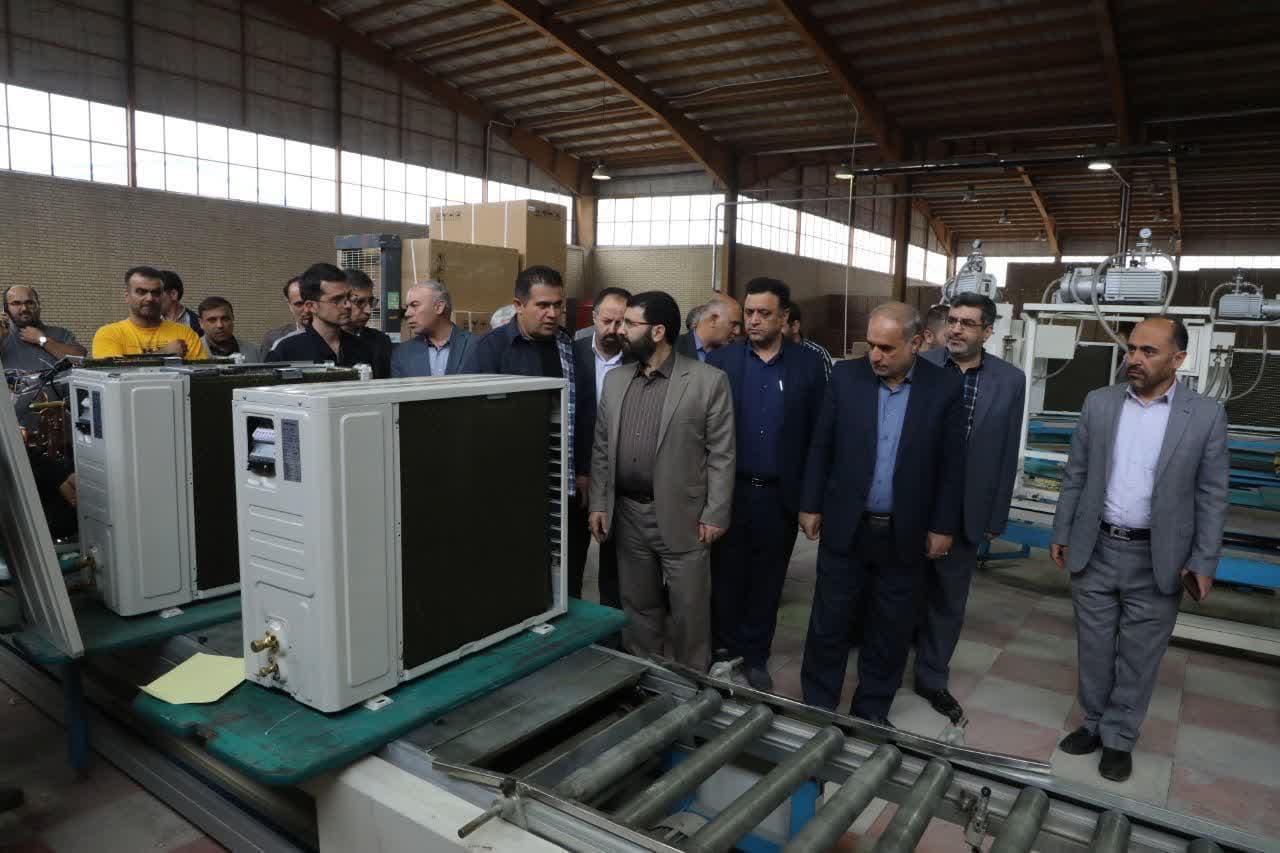 بازگشت شرکت اروم خنک ساز شمال غرب به چرخه تولید + تصاویر
