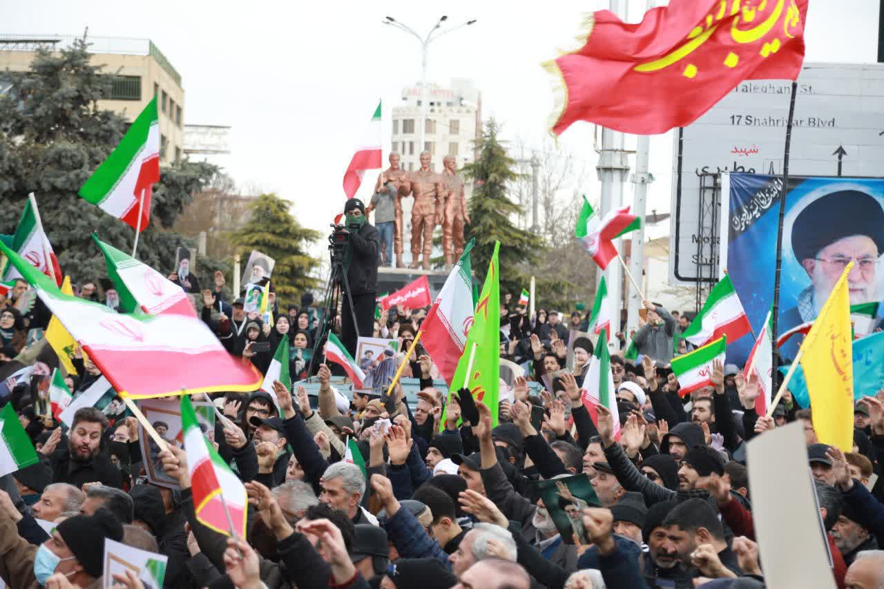 برگزاری اجتماع میثاق با امام شهید امت و بیعت با رهبر منتخب خبرگان ملت در ارومیه + تصاویر