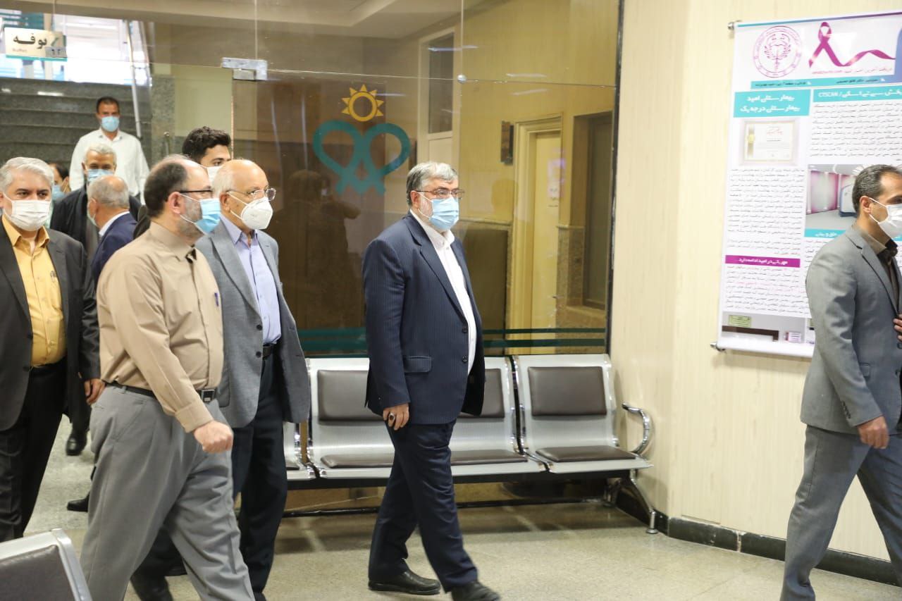 آلبوم تصویری / بازدید استاندار آذربایجانغربی از بیمارستان امید