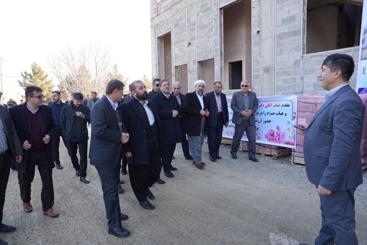 بازدید استاندار آذربایجان‌غربی از پروژه هتل سه‌ستاره کارین اشنویه + تصاویر