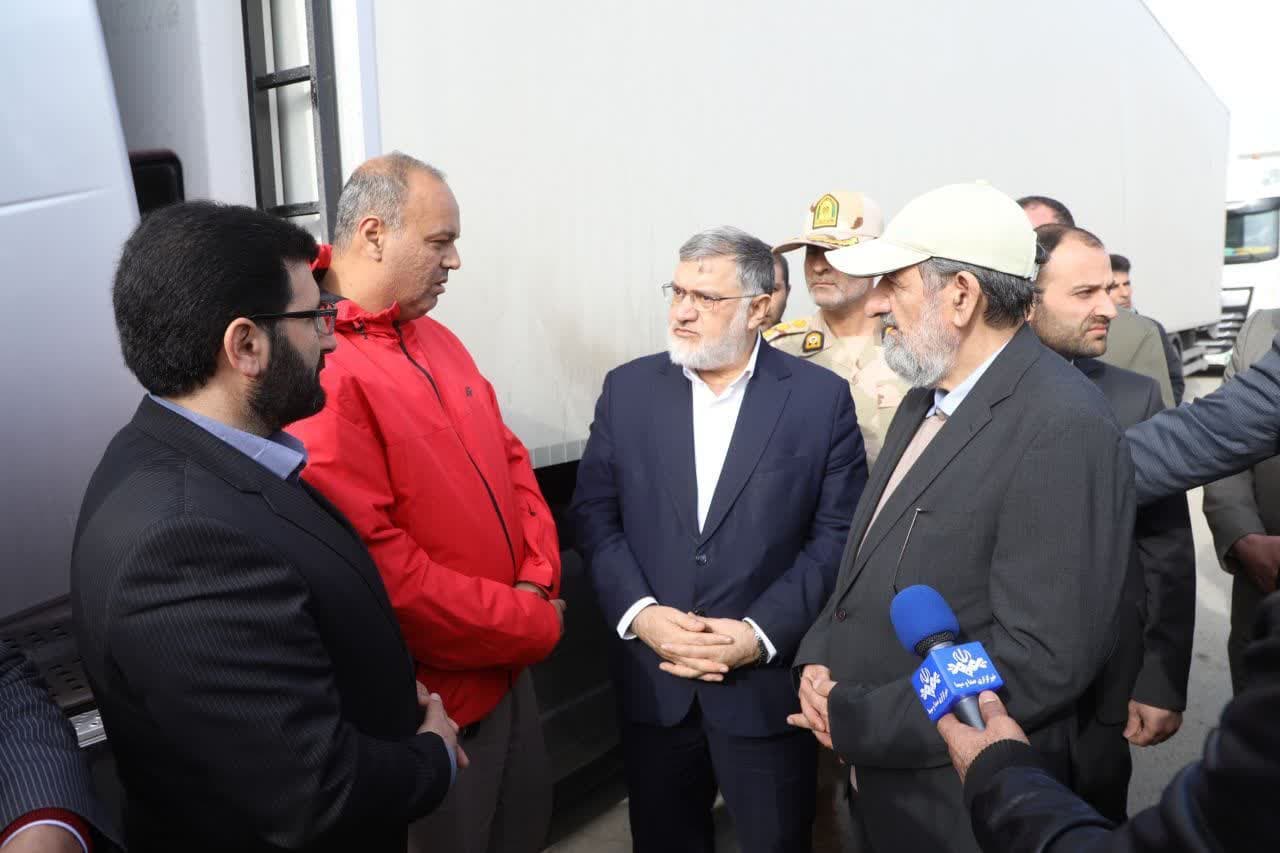 بازدید دبیر شورای عالی هماهنگی اقتصادی سران قوا و استاندار آذربایجانغربی از پایانه مرزی سرو + تصاویر