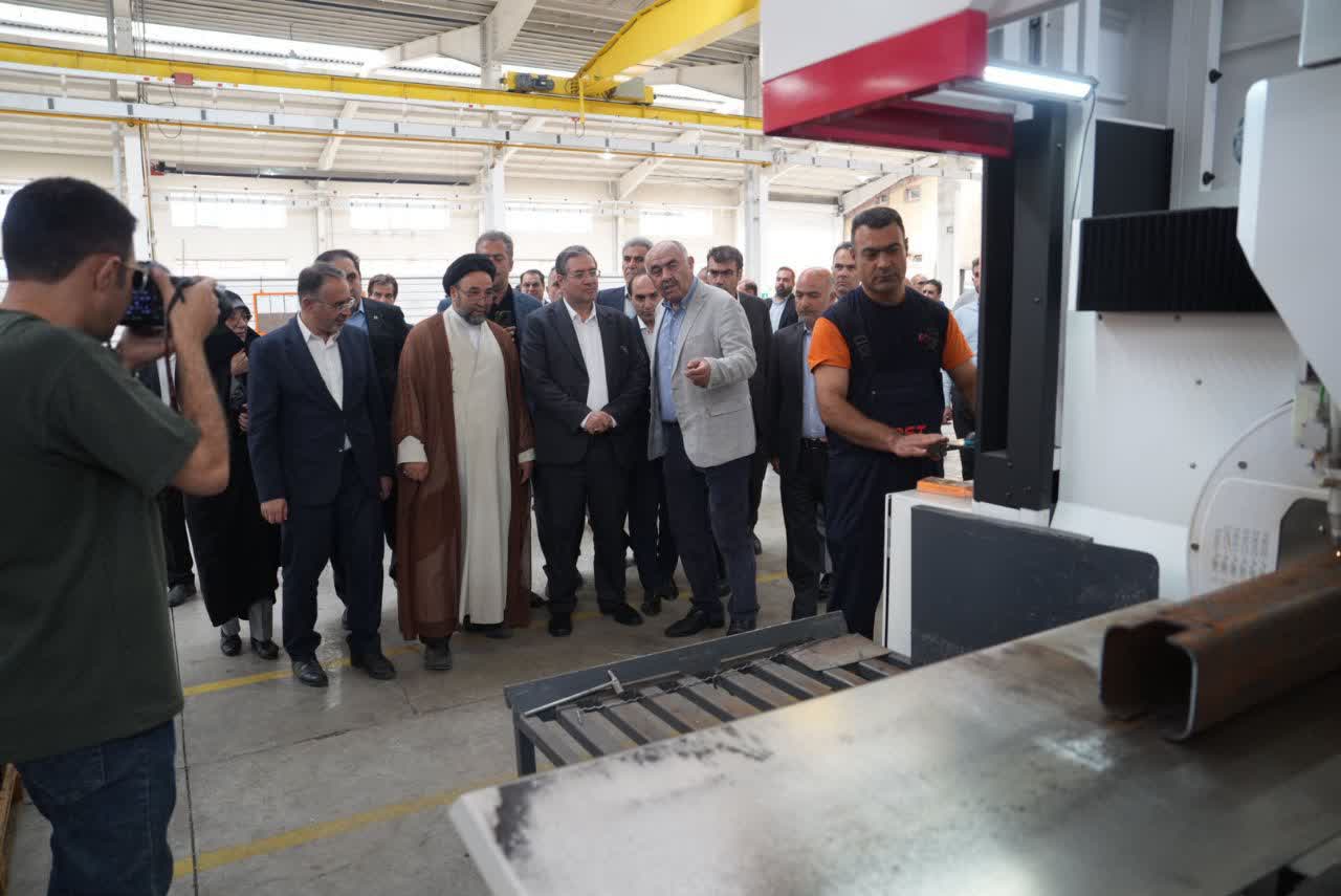 افتتاح واحد تولیدی ترمزسازان آذر اسپوتا در ارومیه + تصاویر