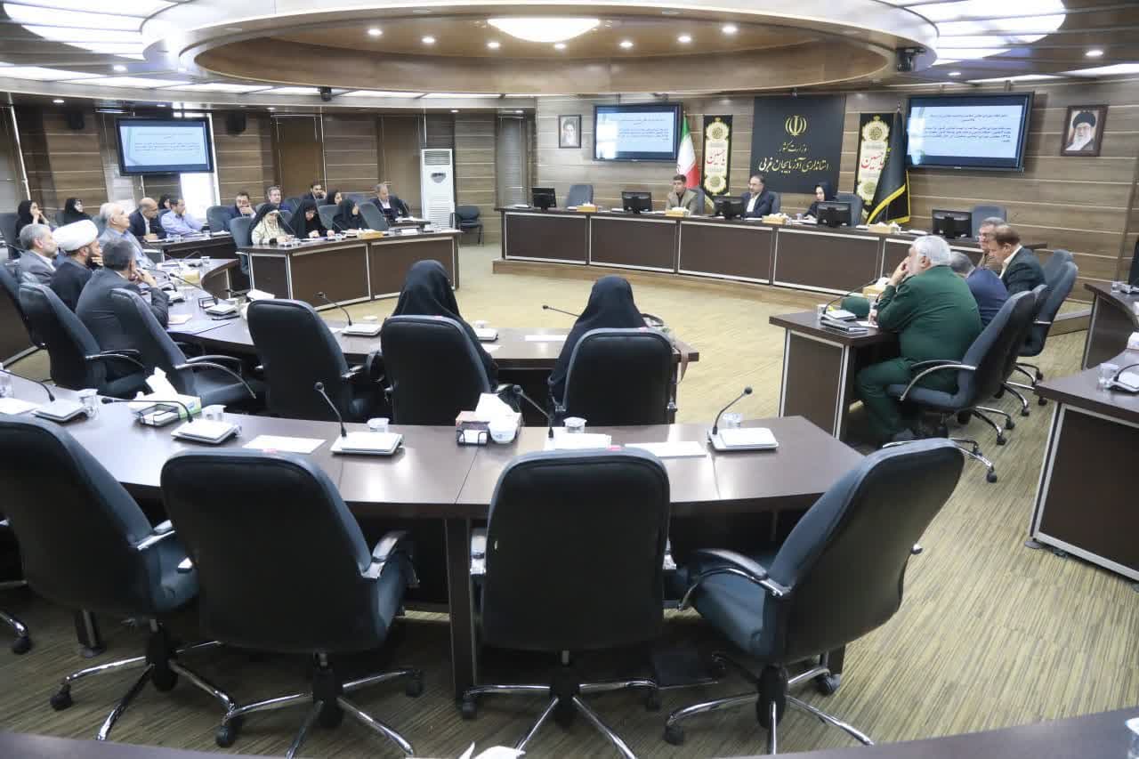 برگزاری جلسه کارگروه اجتماعی، فرهنگی، سلامت، زنان و خانواده آذربایجانغربی + تصاویر