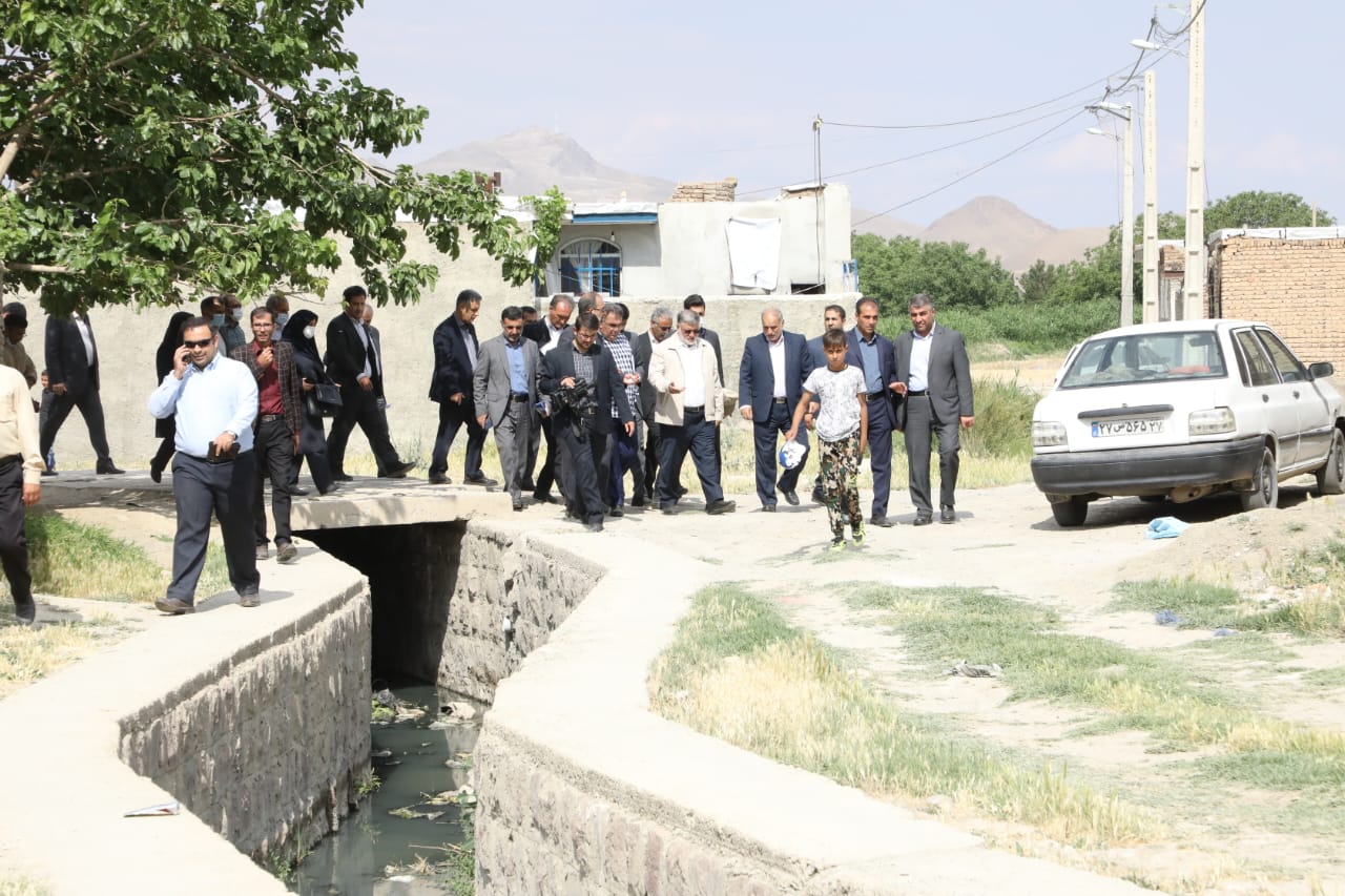 آلبوم تصویری / بازدید میدانی استاندار آذربایجانغربی از مناطق حاشیه شهر