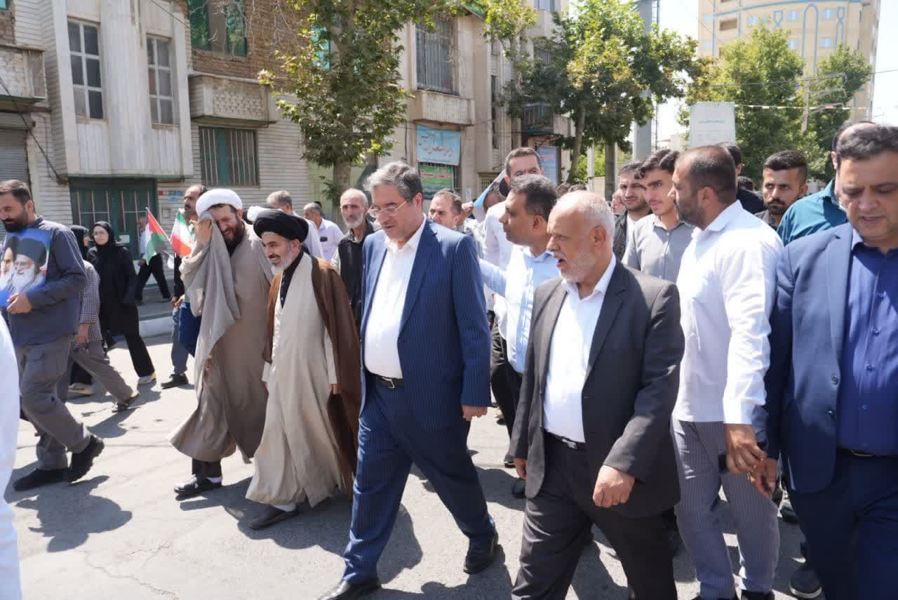 خروش همدلی و ایستادگی در آذربایجانغربی + تصاویر