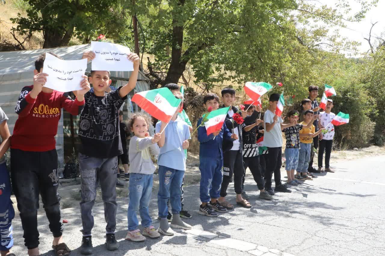آلبوم تصویری / برگزاری آیین استقبال از پیکر مطهر شهدای تازه تفحص شده دفاع مقدس در مرز کیله سردشت