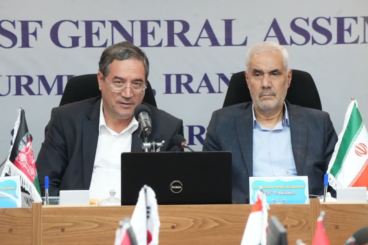 برگزاری مجمع عمومی فدراسیون بینالمللی ورزشهای زورخانهای و کشتی پهلوانی در ارومیه + تصاویر