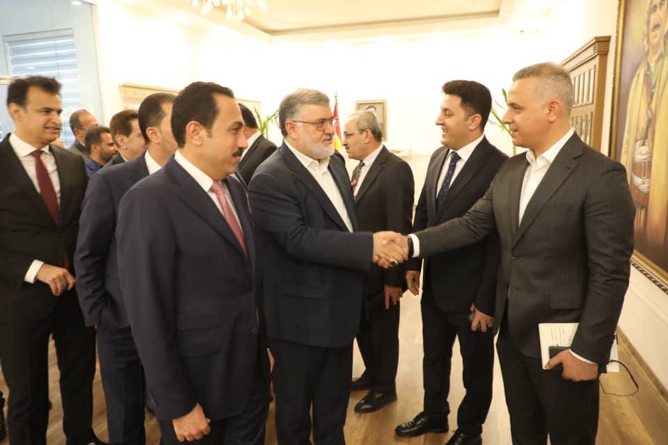 آلبوم تصویری / دیدار استاندار آذربایجانغربی با مقامات اقلیم کردستان عراق