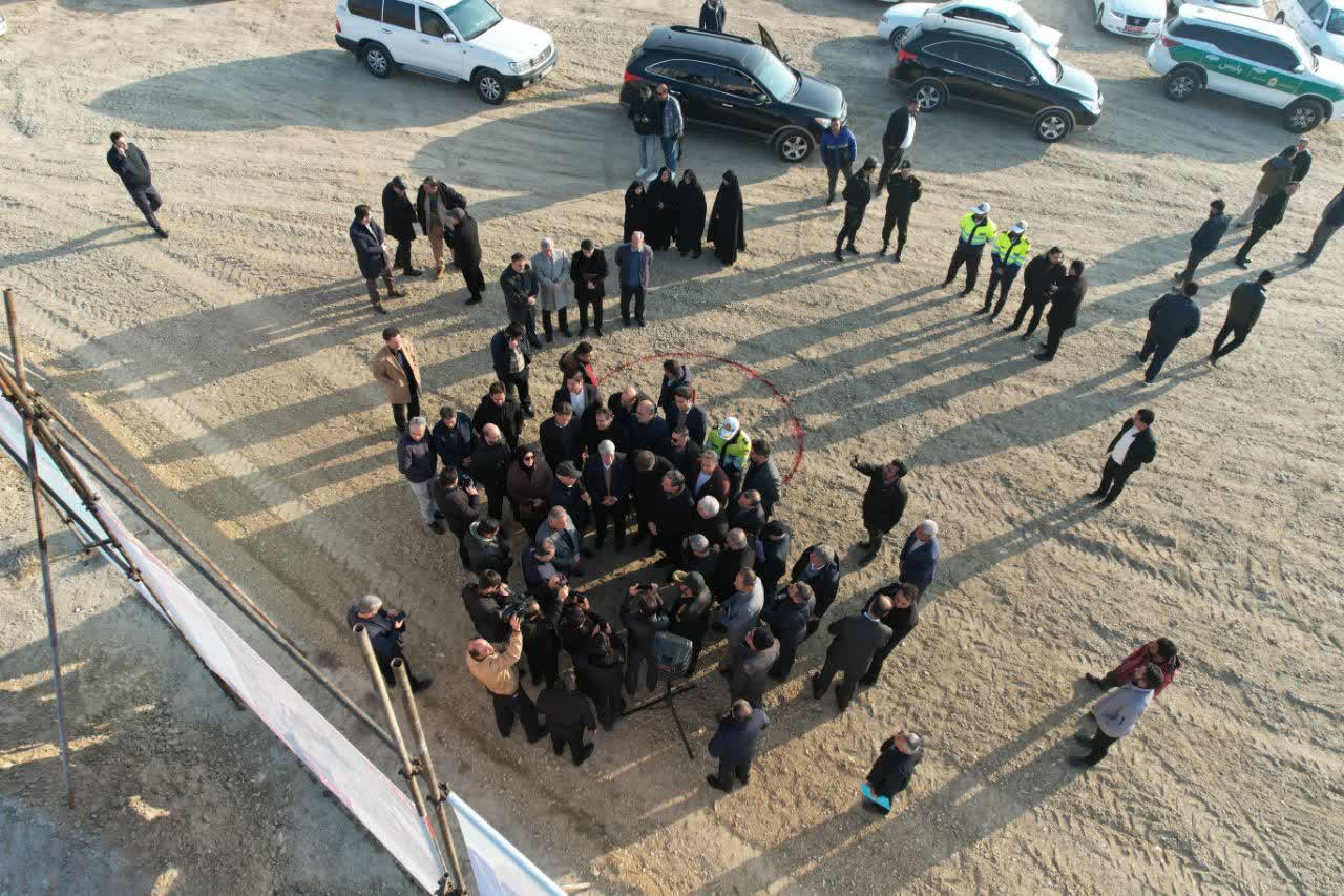 برگزاری آیین آغاز عملیات اجرایی قطعه 4 محور ایواوغلی - گیت منطقه آزاد ماکو + تصاویر