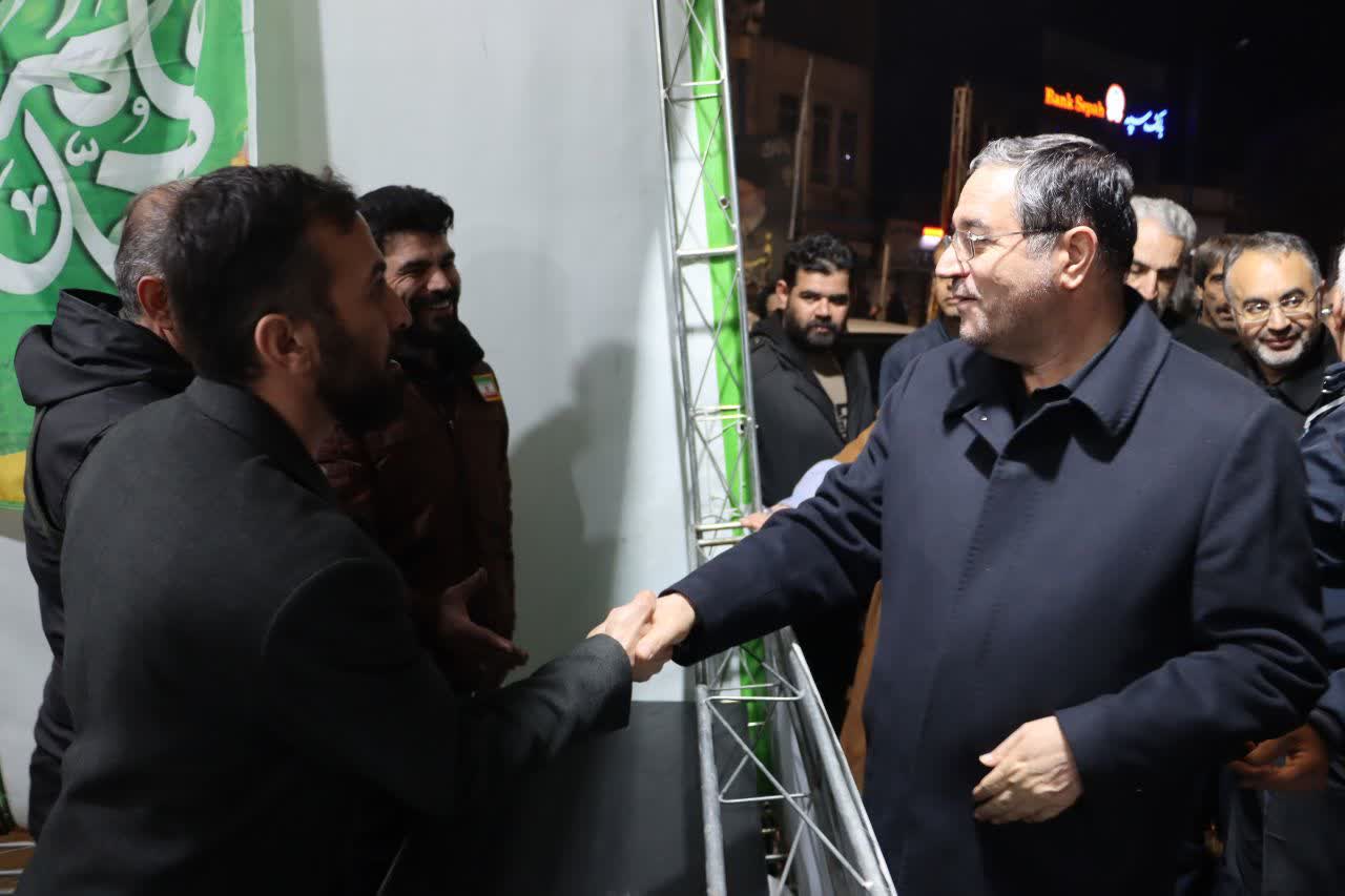 بازدید استاندار آذربایجان‌غربی از موکب‌های مستقر در ارومیه + تصاویر