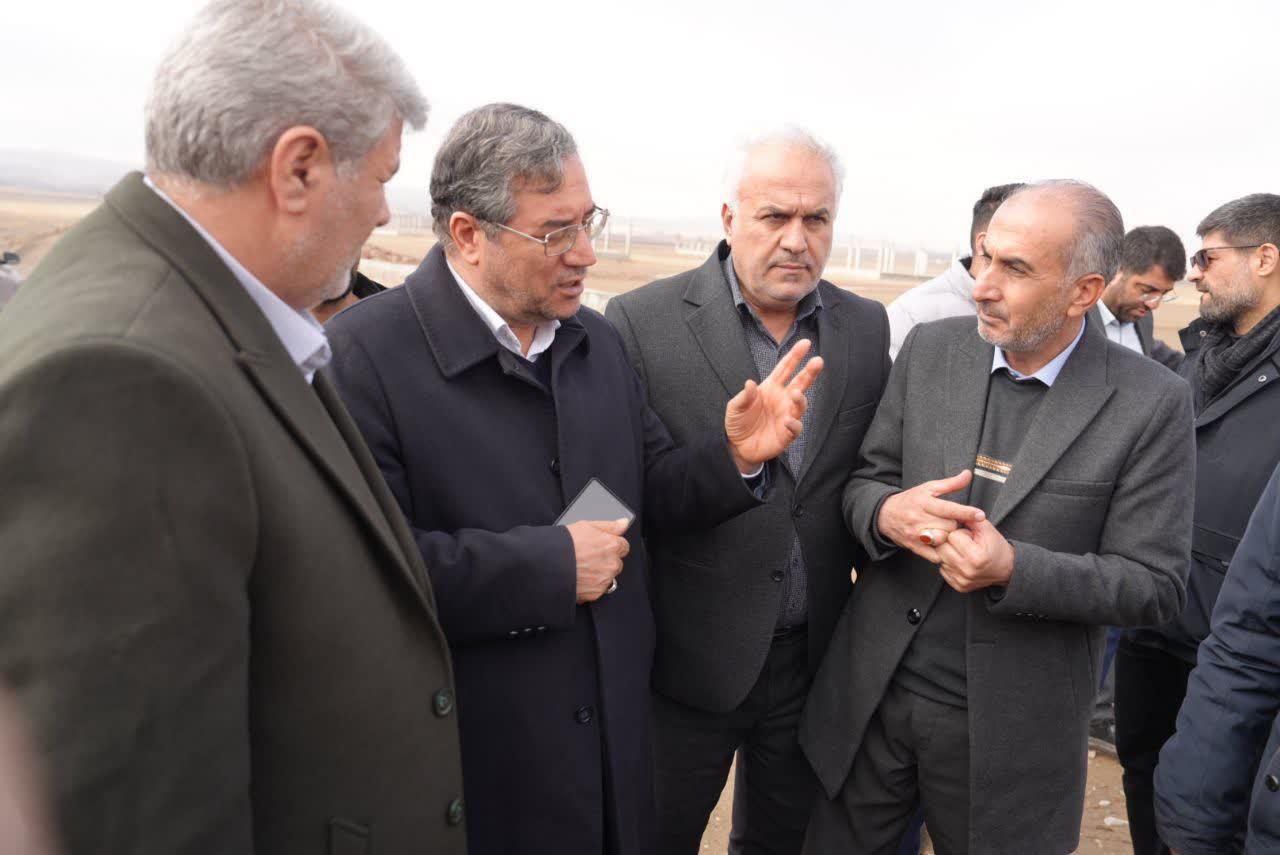بازدید استاندار آذربایجان‌غربی از مجتمع خدماتی رفاهی در حال احداث بادپا در محور ماکو - قره‌ضیاءالدین + تصاویر