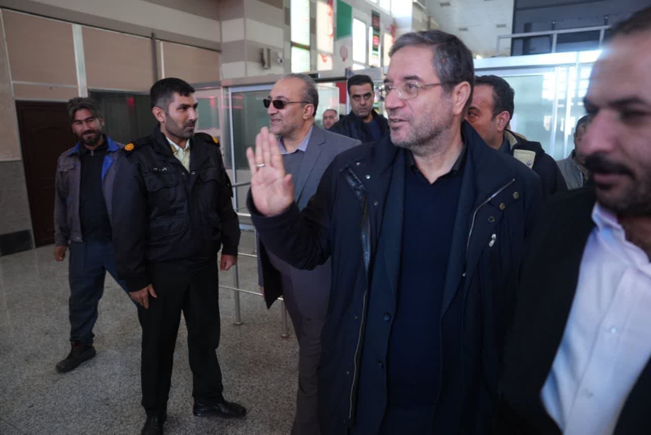 آلبوم تصویری / بازدید استاندار آذربایجانغربی از پایانه مرزی تمرچین