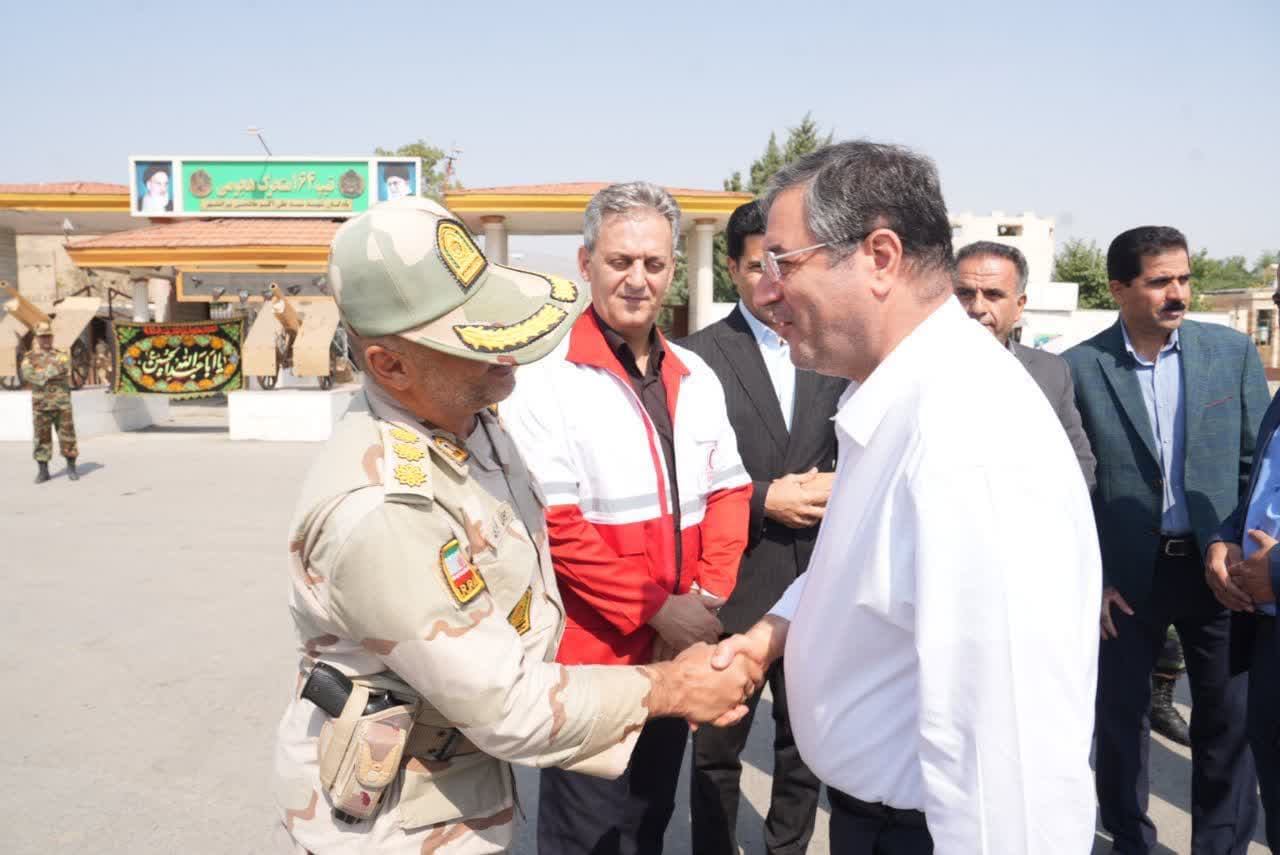 استاندار آذربایجانغربی وارد شهرستان پیرانشهر شد + تصاویر