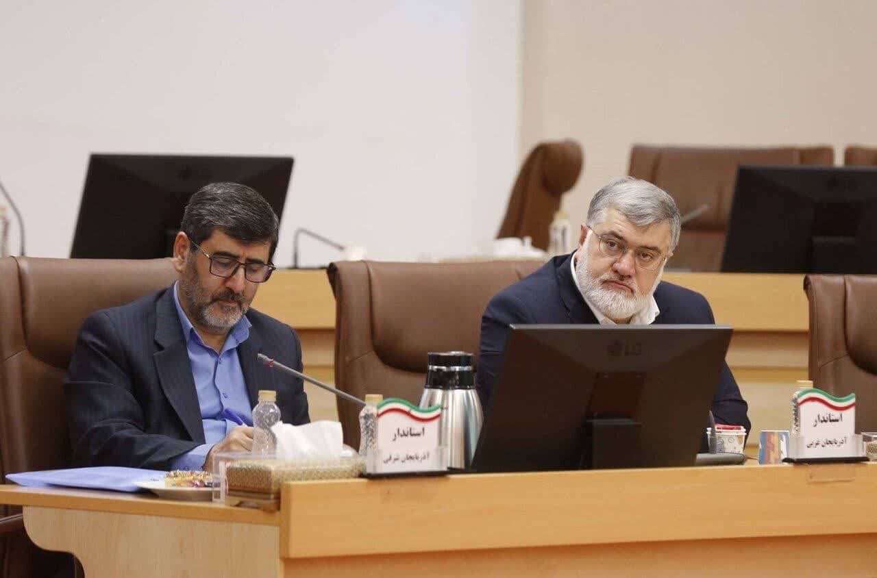 حضور استاندار آذربایجان غربى در نشست هم اندیشی استانداران برای ترویج فرهنگ دفاع مقدس + تصاویر