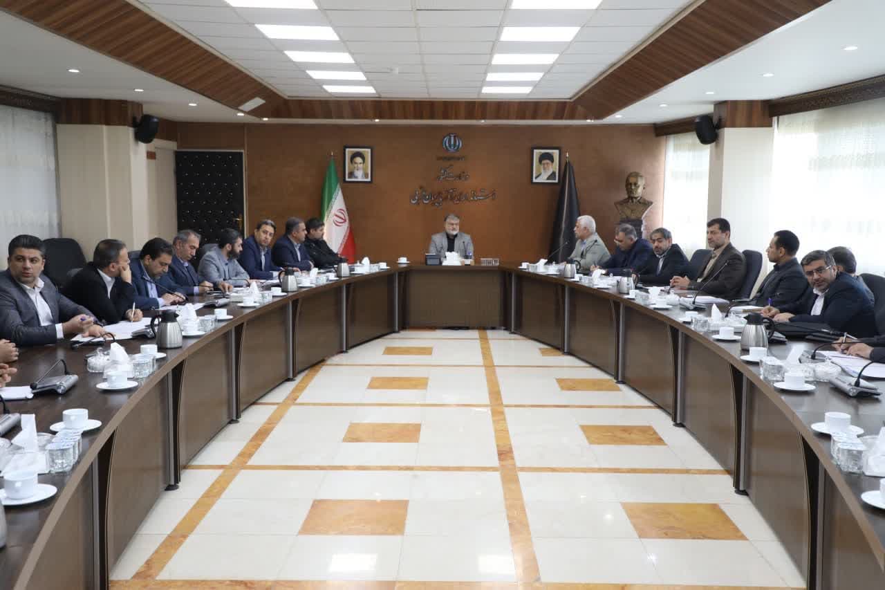 برگزاری جلسه مرکز سرمایهگذاری آذربایجانغربی + تصاویر