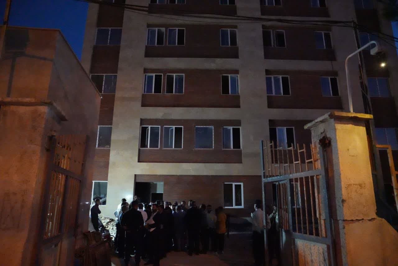 بازدید استاندار آذربایجان‌غربی از مجتمع اداری شهرستان چهاربرج + تصاویر