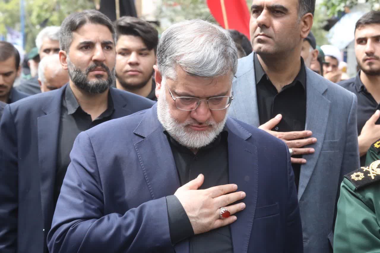 آلبوم تصویری / برگزاری مراسم تشییع پیکر مطهر 23 شهید هشت سال دفاع مقدس در ارومیه