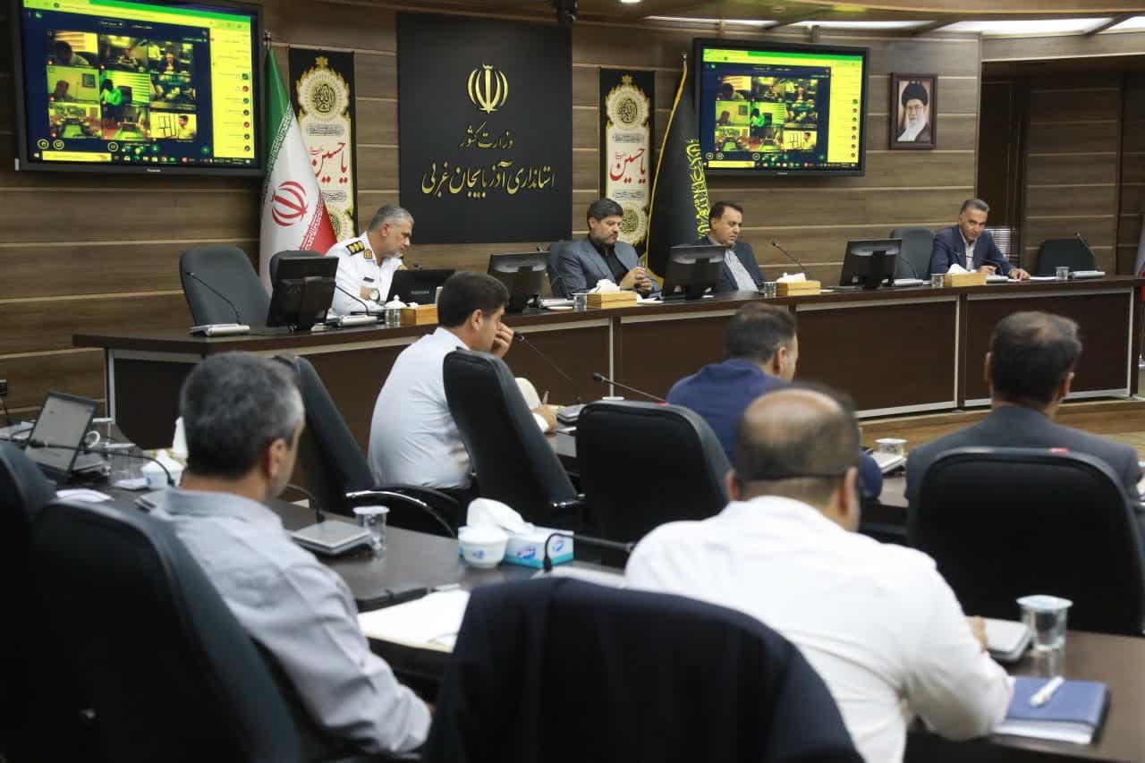 برگزاری جلسه شورای ترافیک آذربایجانغربی + تصاویر