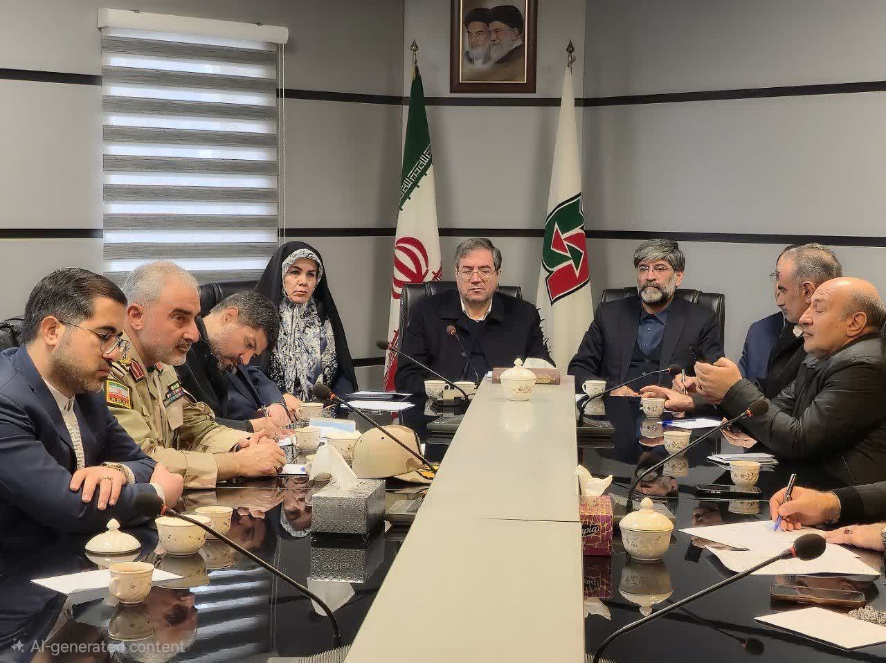 برگزاری نشست بررسی مسائل مرزی و ظرفیت‌های اقتصادی شهرستان ماکو + تصاویر