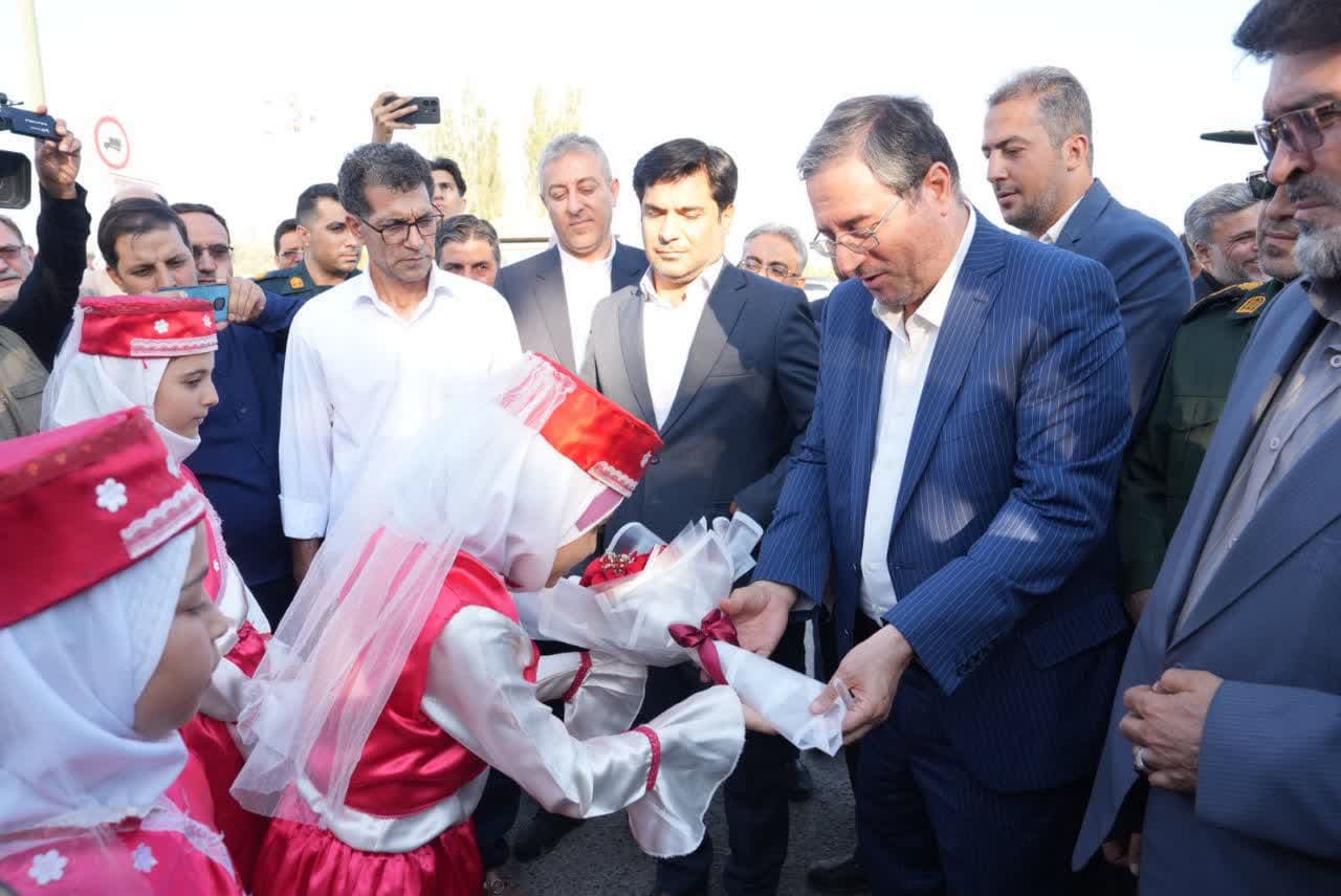 سفر استاندار آذربایجانغربی به شهرستان چهاربرج + تصاویر