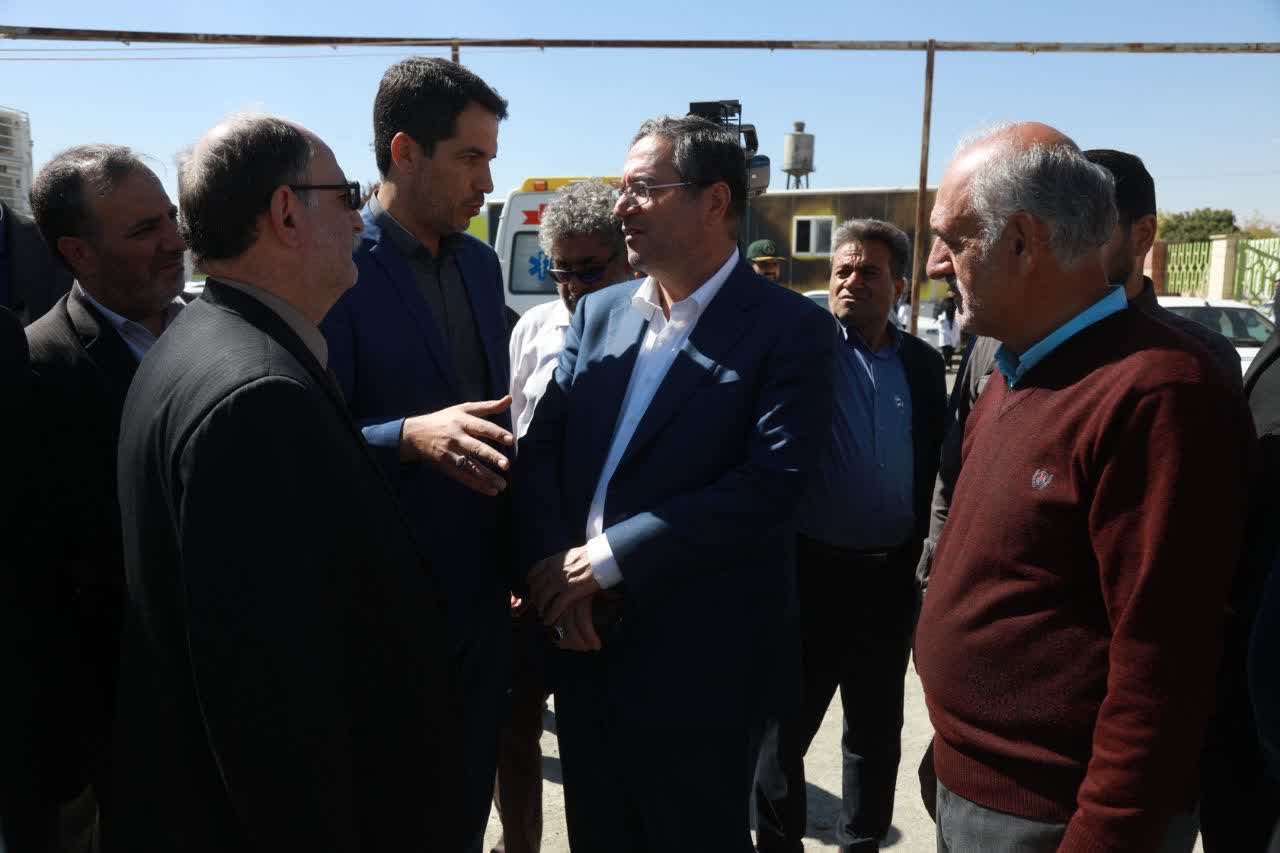 دیدار استاندار آذربایجانغربی با دکتر قاضیزاده هاشمی در نقده + تصاویر