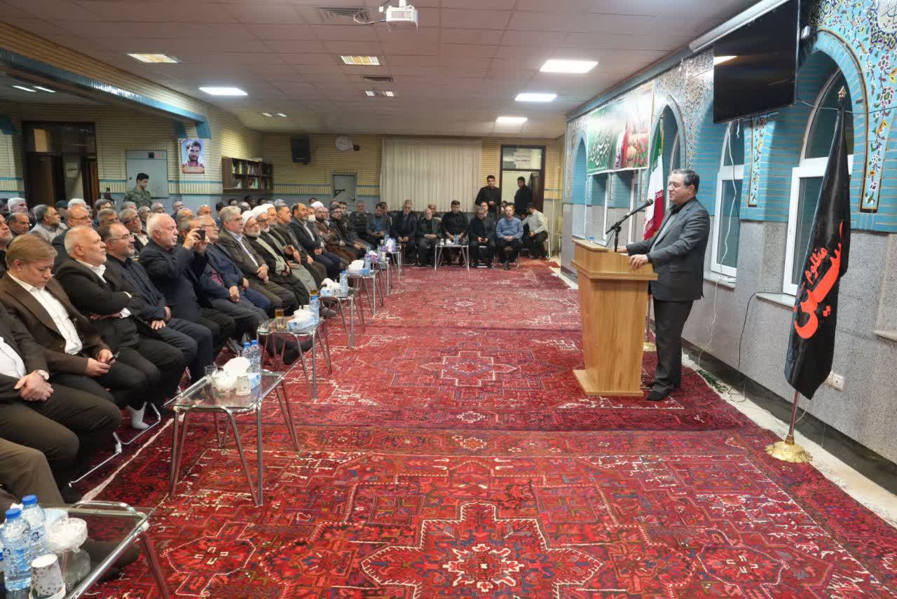 دیدار استاندار آذربایجانغربی با هیئتیها و رزمندگان پایگاه ثارالله ارومیه + تصاویر