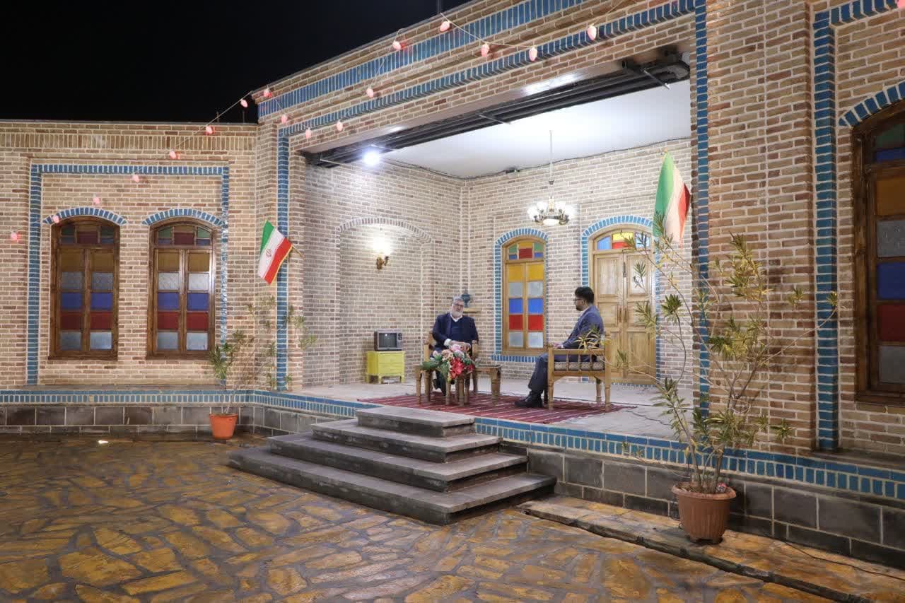 حضور استاندار آذربایجان غربى در برنامه اولدوز صداوسیمای مرکز استان + تصاویر