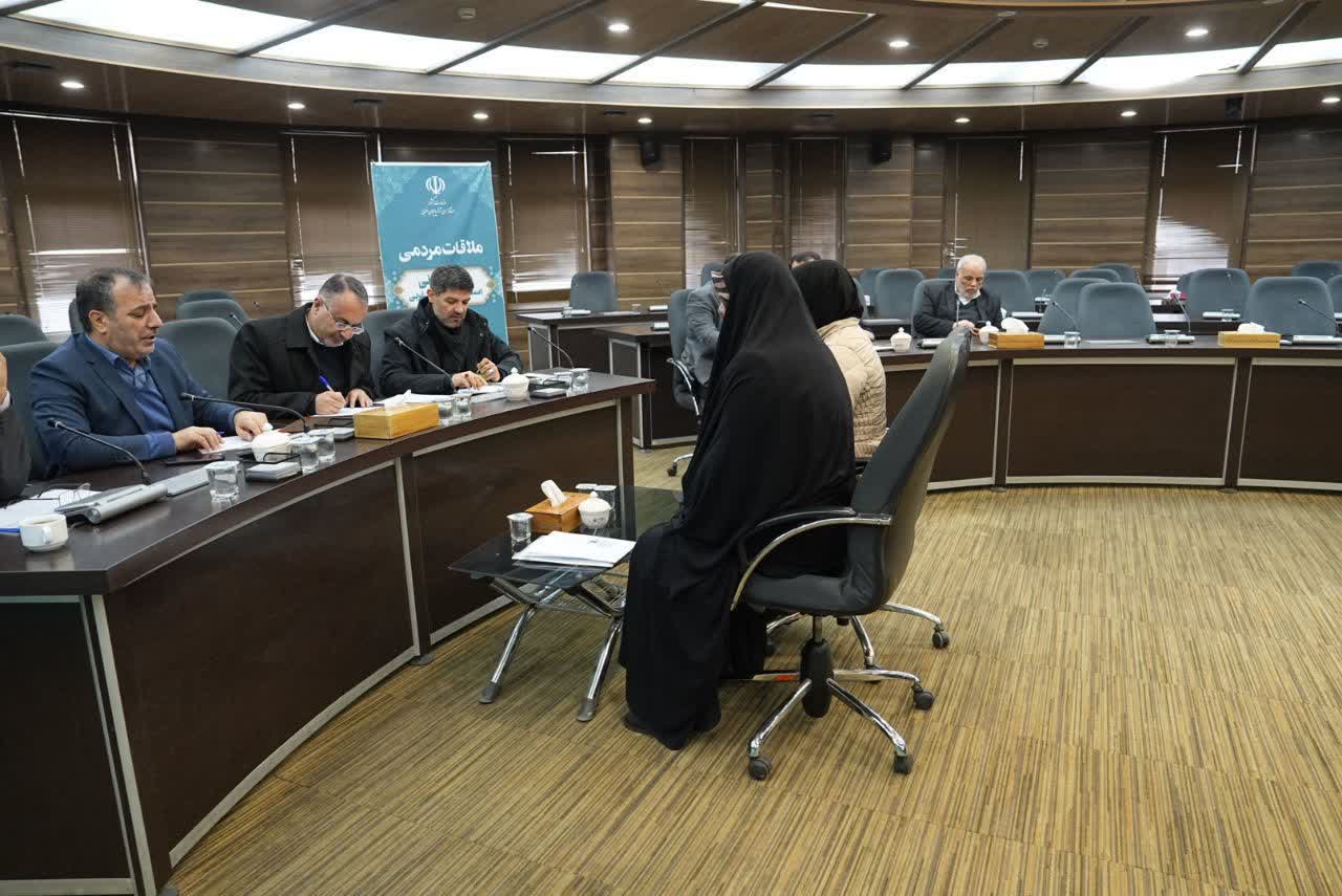 برگزاری ملاقات مردمی مدیران استانداری آذربایجان‌غربی + تصاویر