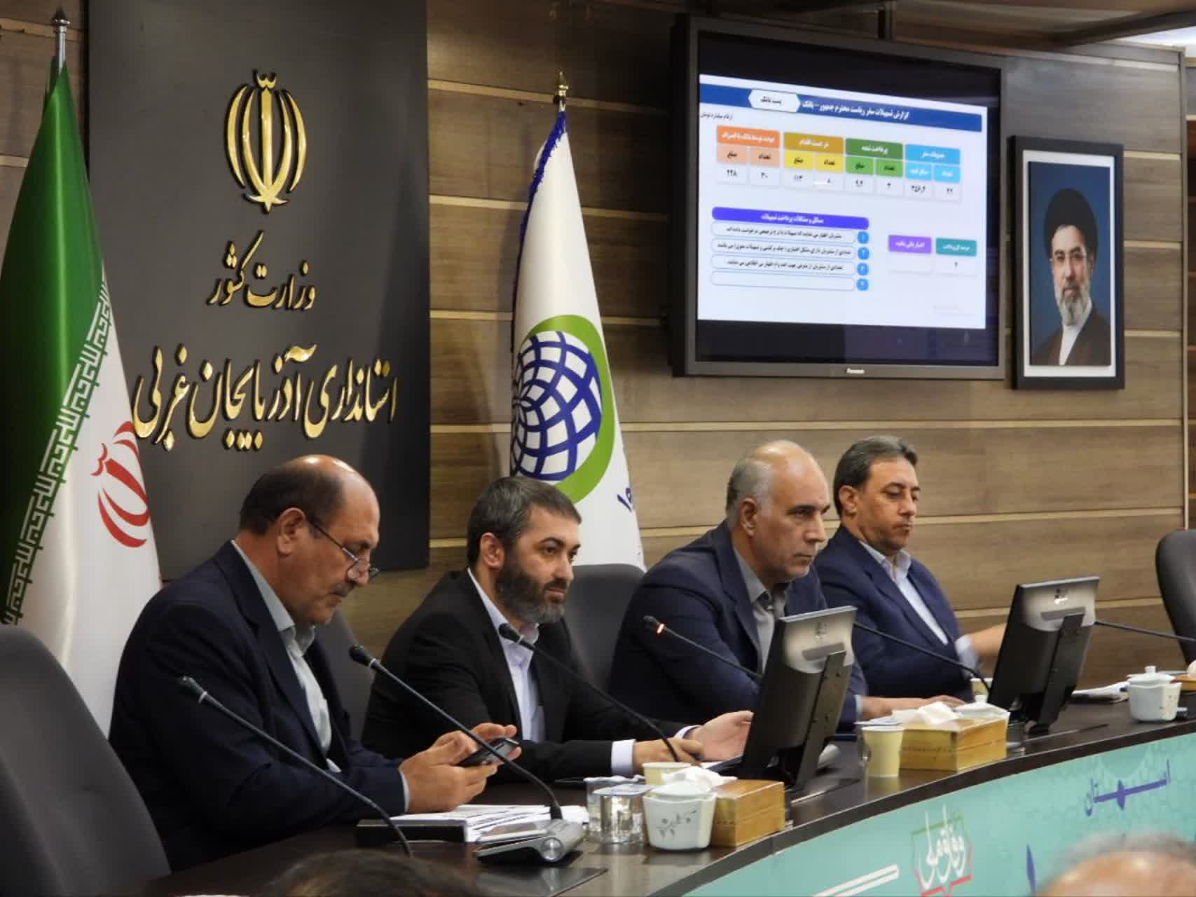 تسریع پرداخت تسهیلات مصوب سفر ریاست جمهوری در آذربایجانغربی