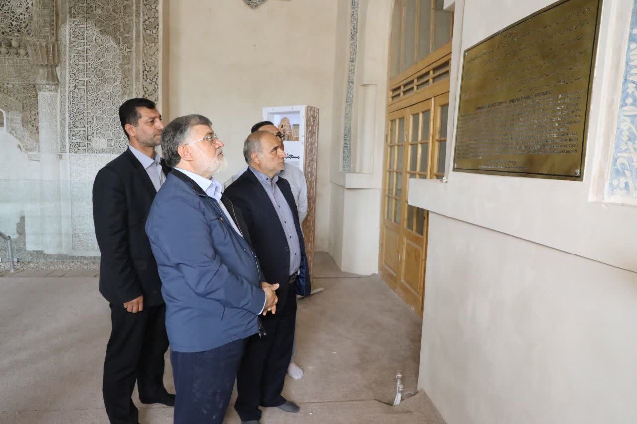 آلبوم تصویری / بازدید استاندار آذربایجانغربی از مسجد جامع ارومیه