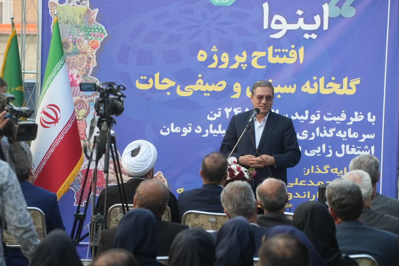 افتتاح گلخانه هیدروپونیک باراندوز ارومیه با سرمایهگذاری 60 میلیارد تومانی + تصاویر